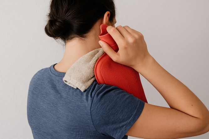 contractura del trapecio en el cuello